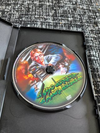 DVD El Rayo Destructor del Planeta Desconocido