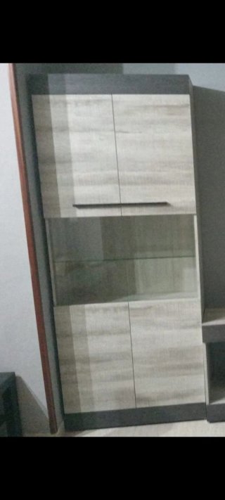 Vitrina de cristal nueva Precio negociable
