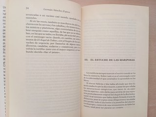 En las alas de las mariposas. G. Sánchez Espeso.