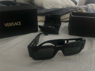 Occhiali da sole Versace neri/non negoziabili