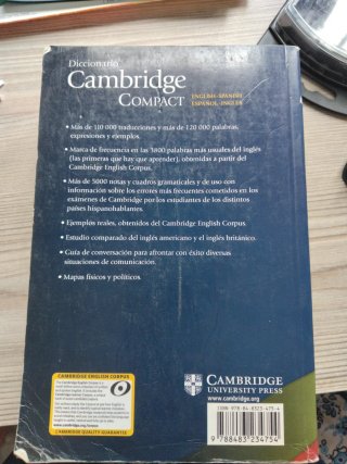 Diccionario Bilingue Cambridge Spanish-English ...