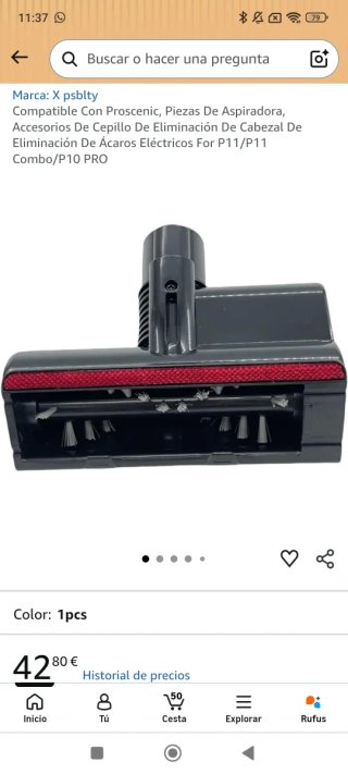 Cabezal Dyson Seco y Húmedo + Regalo leer bien dis