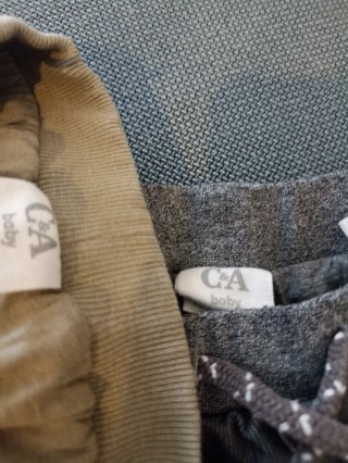 Ropa infantil de abrigo 2-4 años, marcas C&A, H&M