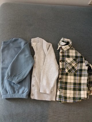 Ropa infantil de abrigo 2-4 años, marcas C&A, H&M