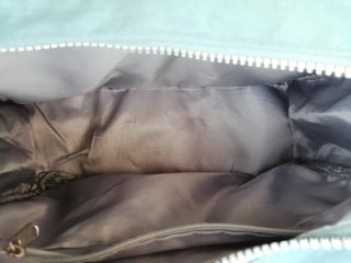 Bolso de hombro azul