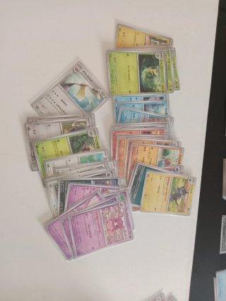 Lote 38 Cartas Pokémon Japonesas Comunes