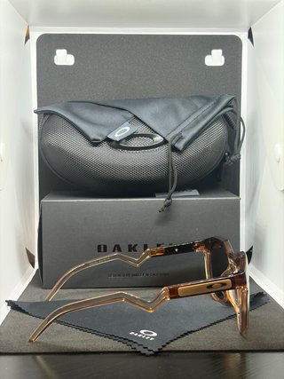 Oakley HSNT Gafas de Sol Marrón/Beige