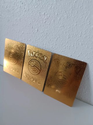 Cartas Pokémon Doradas