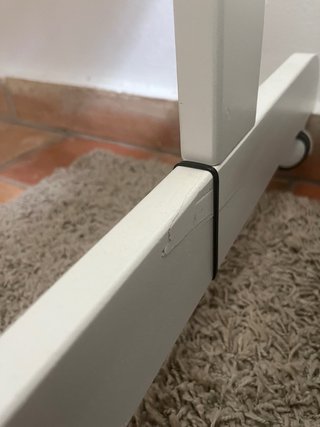 Cuna colecho madera blanca