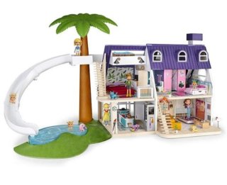 Casa de juguete My Mini City con palmera