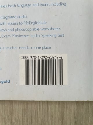 Libro inglés GOLD C1 ADVANCED