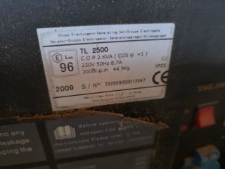 Generador Gasolina TL 2500W
