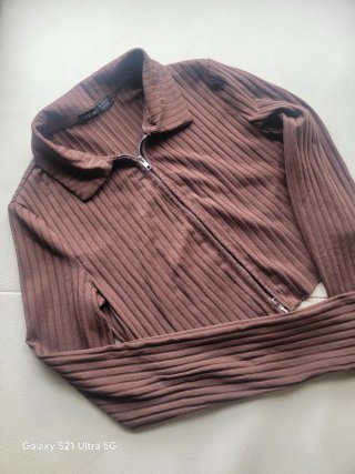 Camiseta SHEIN corta marrón Talla S