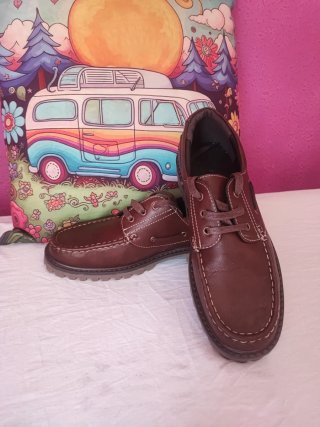 Zapatos de vestir marrones para hombre