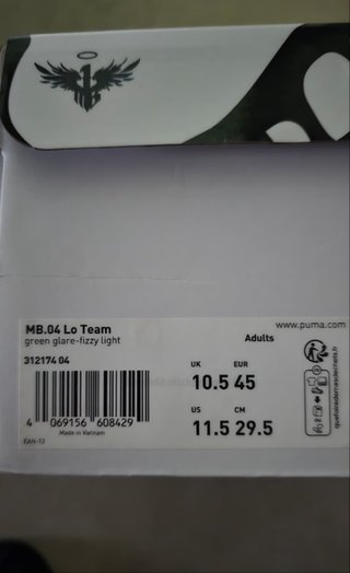 Scarpe basket PUMA MB.03 LaMelo Ball Tg. 45