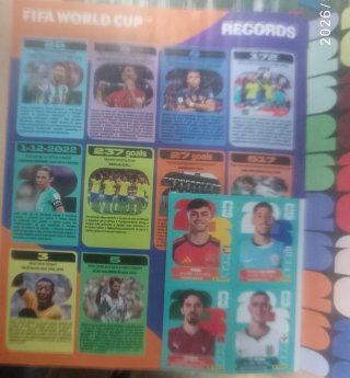 Cromo Sticker portada Álbum Mundial 2026 Panini