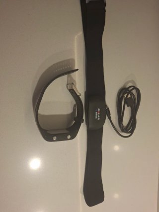 Polar M400 Reloj Deportivo Negro/Rojo