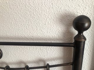 2 cabezales forja cama 90 cm