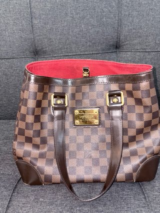 Bolso Louis Vuitton Marrón y Rojo