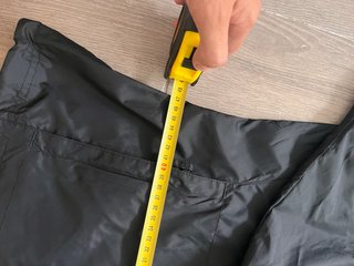 Cortavientos Columbia Negro Talla M