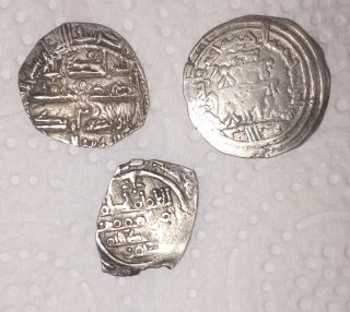Lote Monedas Árabes Plata