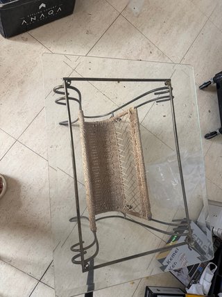 Carros de barbería y mesa