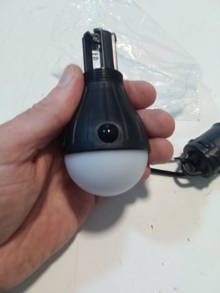 Lampada LED campeggio con gancio
