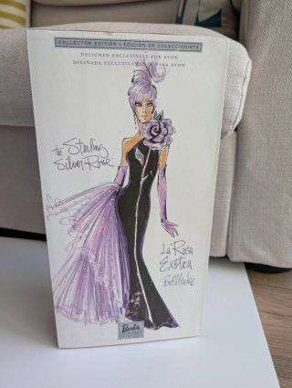 Barbie Sterling Silver Rose by Bob Mackie
