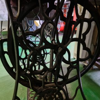 Máquina de coser Singer antigua,años 50'