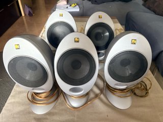 5 Altavoces KEF KHT Surround