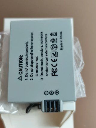 2 Baterías ENECON LP-65 + Cargador Doble