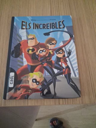 Libro infantil.los .els Increíbles