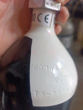 Botella de buceo