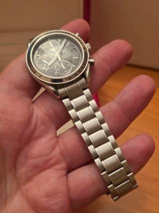 Omega Speedmaster 39mm Nero Automatico