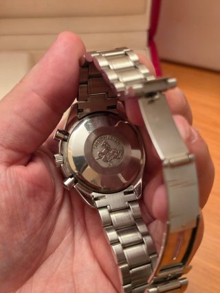 Omega Speedmaster 39mm Nero Automatico