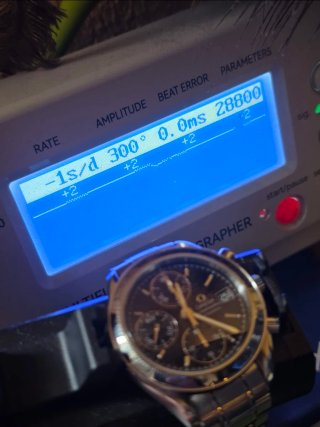 Omega Speedmaster 39mm Nero Automatico