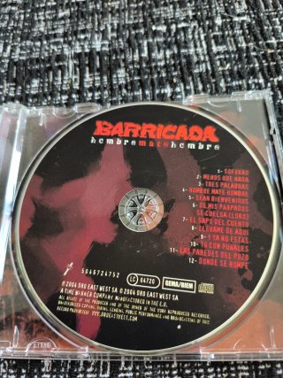 CD Barricada - Hombre Mate Hombre