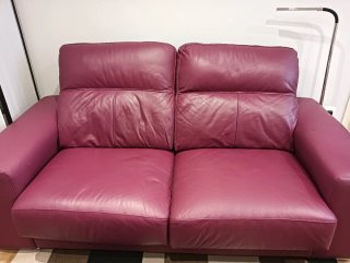 Sofá de 3 plazas (con dos cojines de asiento)