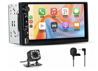 Radio Coche 2 DIN CarPlay/Android Auto