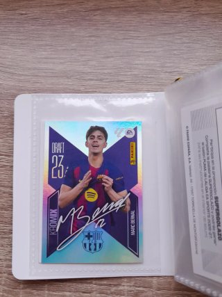 Cromo Fútbol Marc Bernal Draft 23