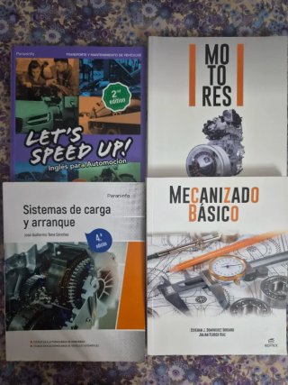 Libros electromecanica primer curso grado medio