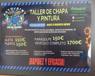 AUTOPAINT Taller de chapa y pintura
