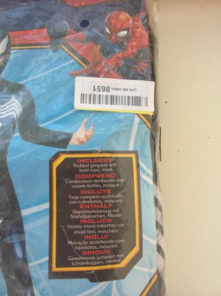 Disfraz Venom Marvel Talla Pequeña