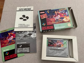 Super Nintendo SNES Aladdin - Juego Completo