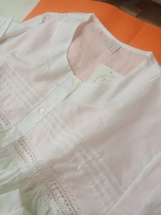 Camicia da notte donna 100% cotone