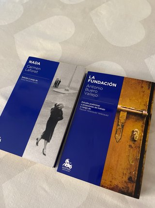 Pack de dos libros para lengua castellana.