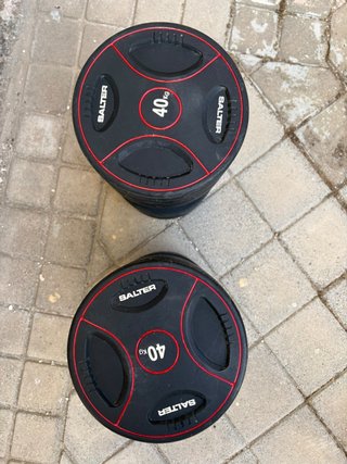 Mancuernas ( Pesas) Salter 40 kg (2 unidades)