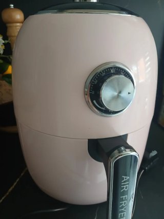 LOTE!!! Friggitrice ad aria rosa + lotto di accessori da cucina