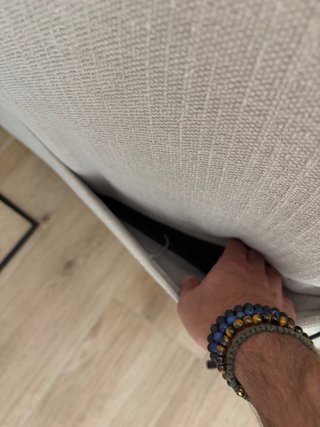 Sofá Natuzzi Eléctrico Reclinable Beige