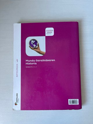 Mundu Garaikidearen Historia Batxilergoa 1 – Zubia